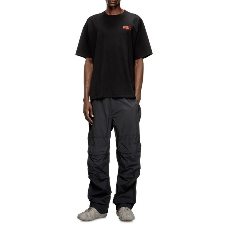Diesel T-Shirt T-Boxt Bisk Maglietta-Black