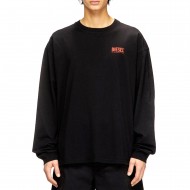 Diesel T-Shirt Long Sleeve T-Boxt-Black