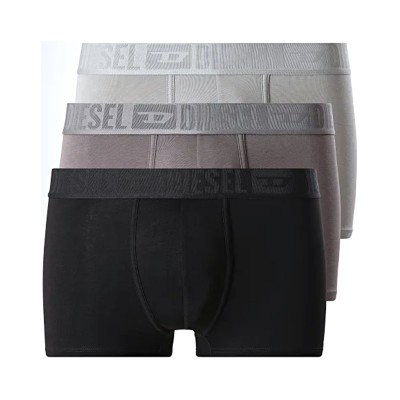 Diesel Boxer Shorts Mike-D-Core 3 Pack-Grey/Black