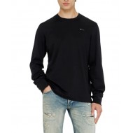 Diesel T-Shirt Long Sleeve T-Adjust-Met-Black
