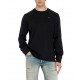 Diesel T-Shirt Long Sleeve T-Adjust-Met-Black Diesel T-Shirt Long Sleeve T-Adjust-Met-Black