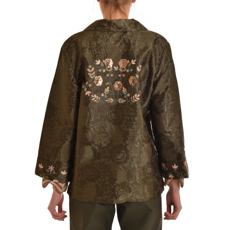 Nekane Blazer Luelma Jacquard Embroidered-Cactus Nekane Blazer Luelma Jacquard Embroidered-Cactus