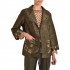 Nekane Blazer Luelma Jacquard Embroidered-Cactus