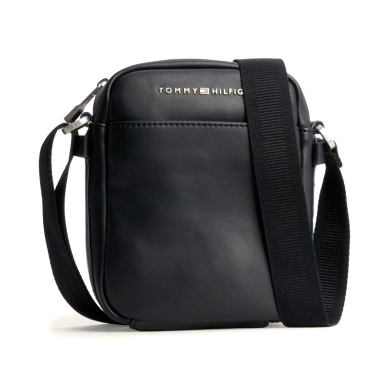 Tommy Hilfiger Reporter Bag TH Mini City-Black Tommy Hilfiger Reporter Bag TH Mini City-Black