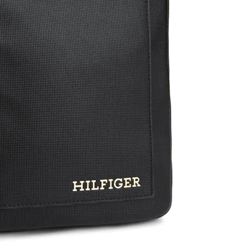 Tommy Hilfiger Pique Mini Crossover Bag-Black Tommy Hilfiger Pique Mini Crossover Bag-Black