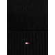 Tommy Hilfiger Beanie TH Flag-Black Tommy Hilfiger Beanie TH Flag-Black