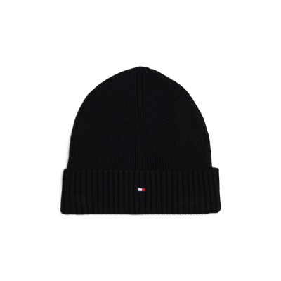 Tommy Hilfiger Beanie TH Flag-Black