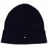Tommy Hilfiger Beanie TH Flag-Space Blue
