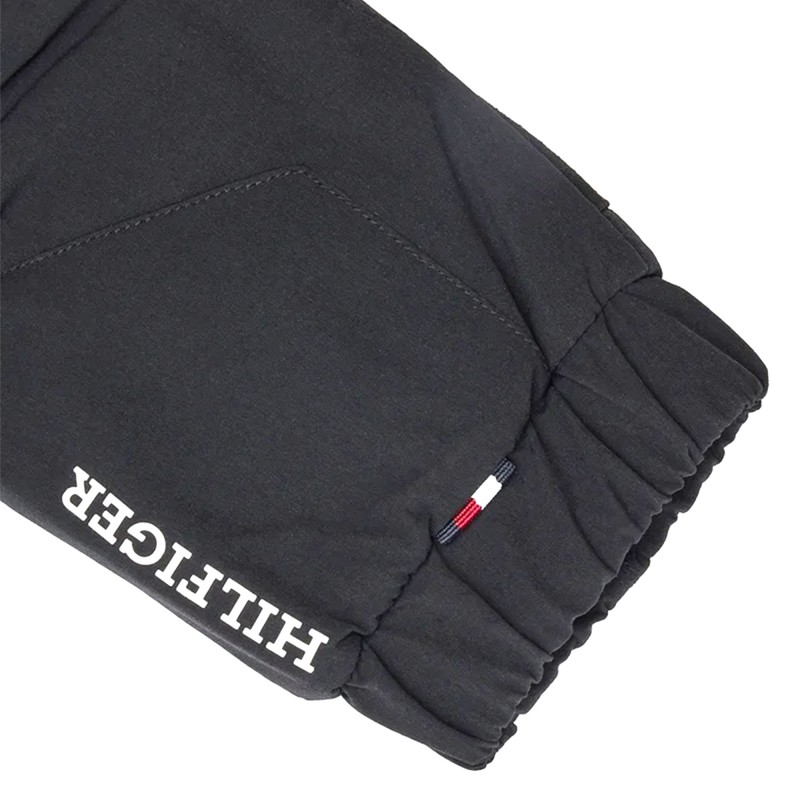 Tommy Hilfiger Monotype Quilt Nylon Glove-Black Tommy Hilfiger Monotype Quilt Nylon Glove-Black