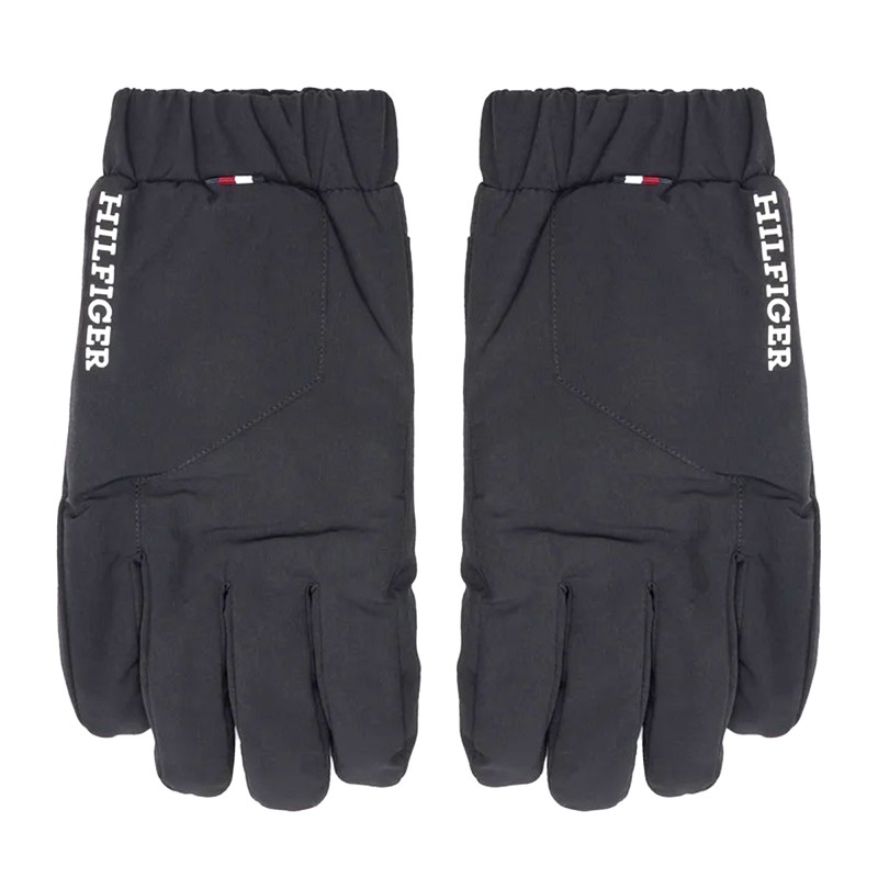 Tommy Hilfiger Monotype Quilt Nylon Glove-Black Tommy Hilfiger Monotype Quilt Nylon Glove-Black