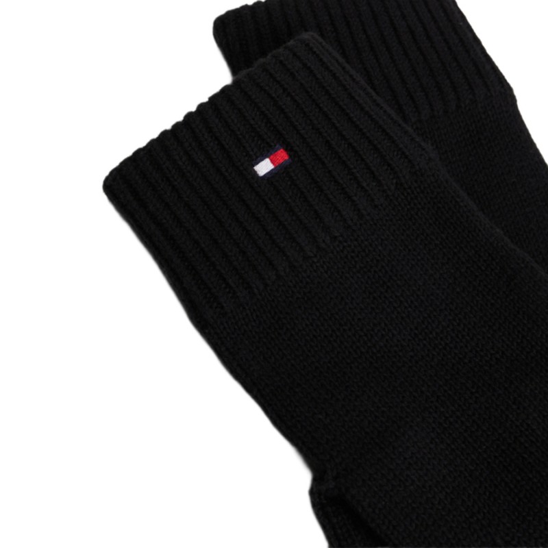 Tommy Hilfiger Gloves TH Flag-Black