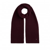 Tommy Hilfiger Scarf TH Flag-Deep Burgundy Melange