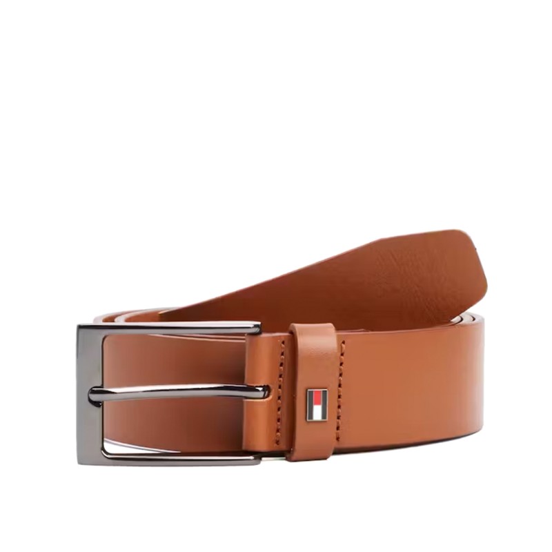 Tommy Hilfiger Belt Layton 3.5cm-Cognac