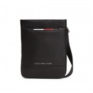 Tommy Hilfiger Bag Crossbody Metal Logo Pebble Grain-Black