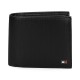 Tommy Hilfiger Wallet TH Flag And Coin-Black