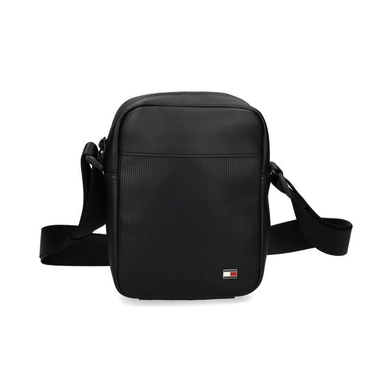 Tommy Hilfiger Reporter Bag Mini TH Flag-Black Tommy Hilfiger Reporter Bag Mini TH Flag-Black