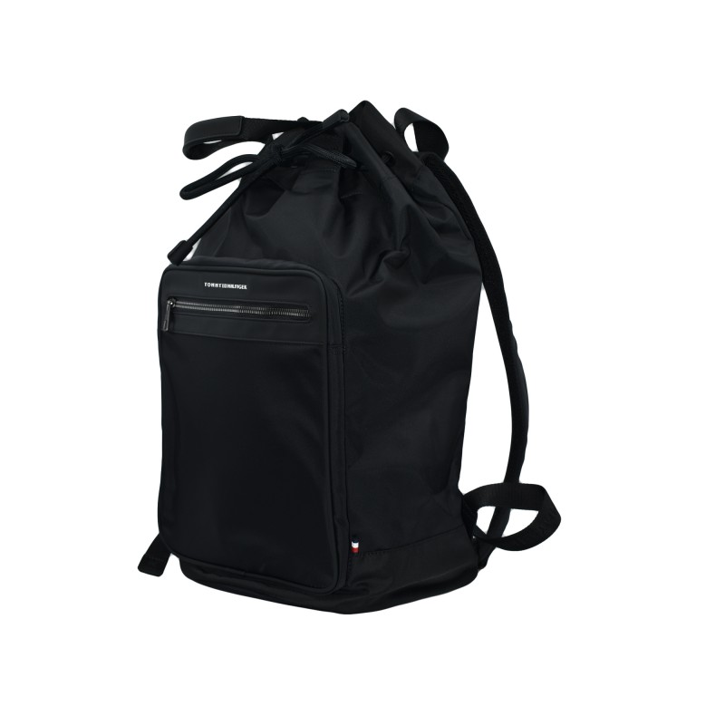 Tommy Hilfiger Backpack TH Repreve Sling-Black Tommy Hilfiger Backpack TH Repreve Sling-Black