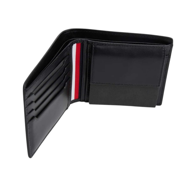 Tommy Hilfiger Wallet TH Soho And Coin-Black