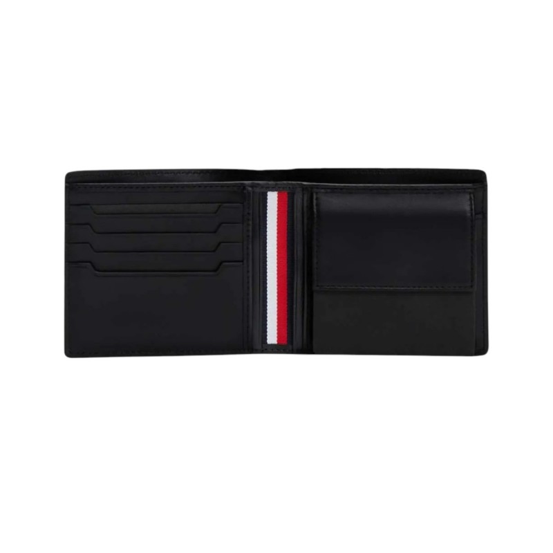 Tommy Hilfiger Wallet TH Soho And Coin-Black