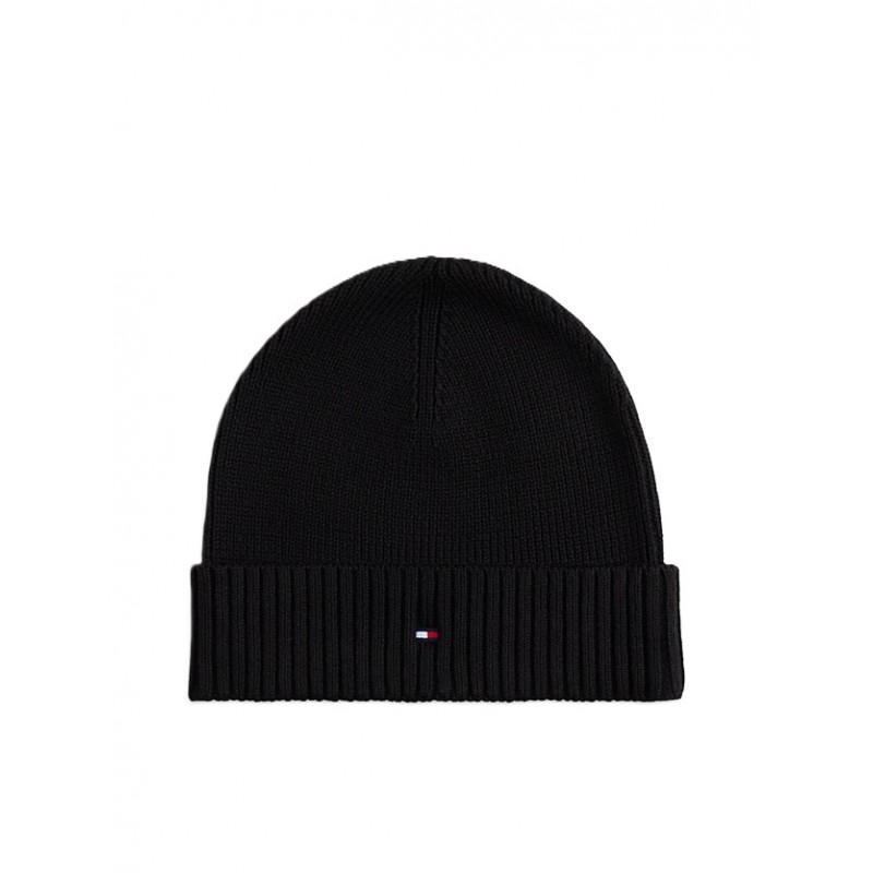 Tommy Hilfiger Beanie And Gloves TH Flag-Black Tommy Hilfiger Beanie And Gloves TH Flag-Black