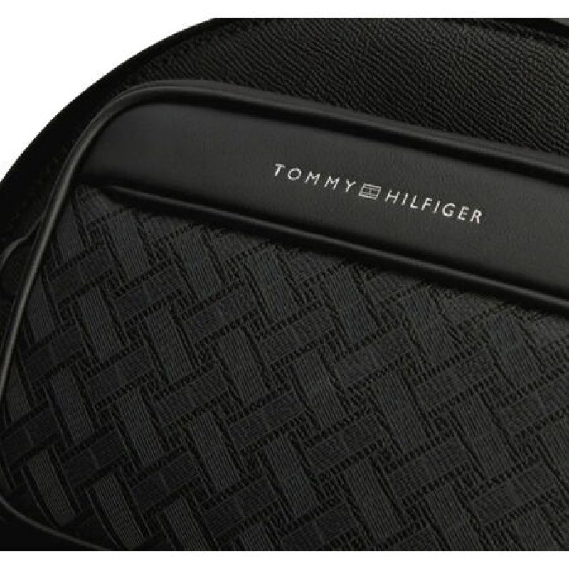 Tommy Hilfiger Backpack TH Modern Monogram-Black Tommy Hilfiger Backpack TH Modern Monogram-Black