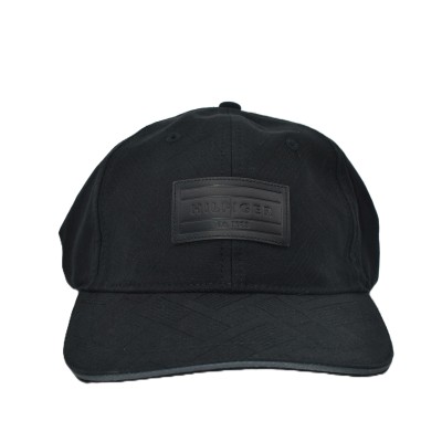 Tommy Hilfiger Cap TH Flag Jacquard-Black