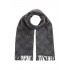 Tommy Hilfiger Scarf TH Flag Jacquard-Black