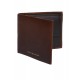 Tommy Hilfiger Wallet Casual Leather Card And Coin-Burnished Brown Tommy Hilfiger Wallet Casual Leather Card And Coin-Burnished Brown