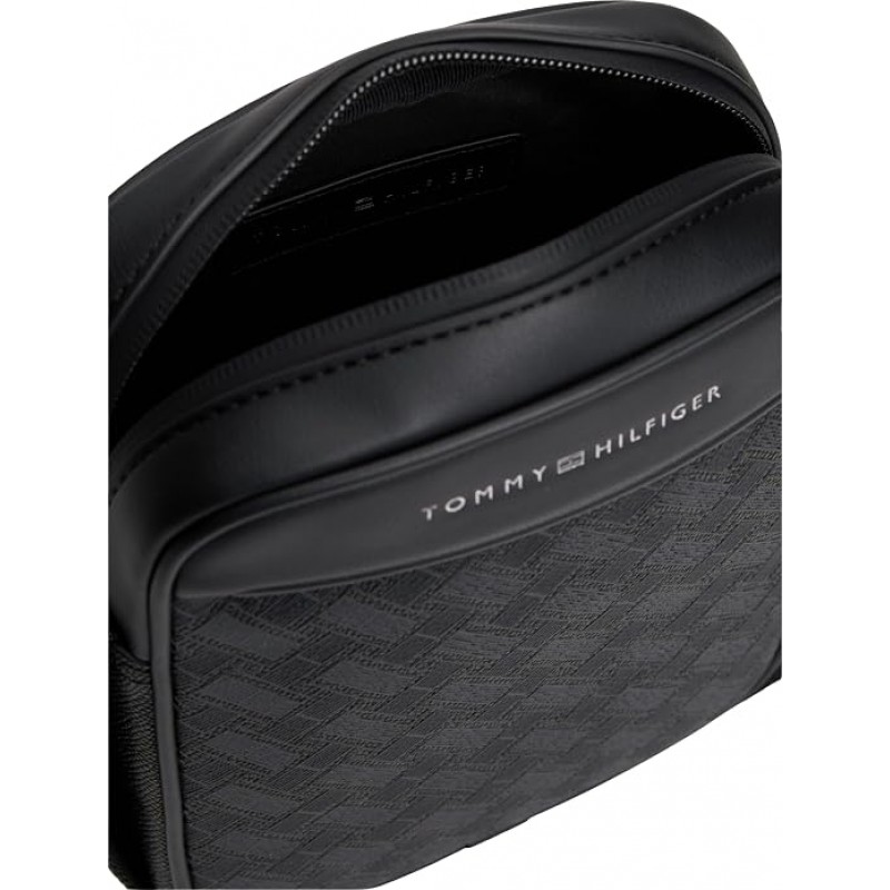 Tommy Hilfiger Reporter Bag TH Modern Monogram-Black