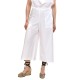 Lotus Eaters Crepe Wide Fit Trousers-White Lotus Eaters Crepe Wide Fit Trousers-White