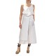Lotus Eaters Crepe Wide Fit Trousers-White Lotus Eaters Crepe Wide Fit Trousers-White