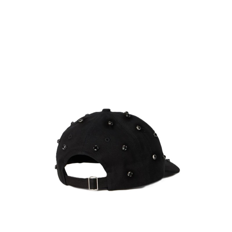 Replay Cap Baseball With Rhinestones-Black Replay Cap Baseball With Rhinestones-Black