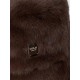 Replay Bucket Hat Faux Fur-Brown Replay Bucket Hat Faux Fur-Brown