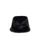 Replay Bucket Hat Faux Fur-Black