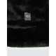 Replay Bucket Hat Faux Fur-Black