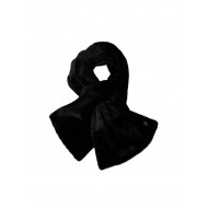 Replay Scarf Faux Fur-Black
