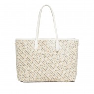 Tommy Hilfiger Removable Laptop Pouce Tote-Natural