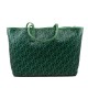 Tommy Hilfiger Monoplay Leather Tote Bag-Olympic Green