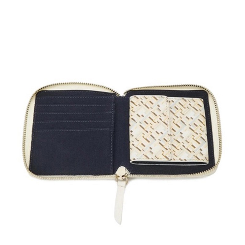Tommy Hilfiger Monoplay Medium Zip Around Wallet-Neutral Tommy Hilfiger Monoplay Medium Zip Around Wallet-Neutral