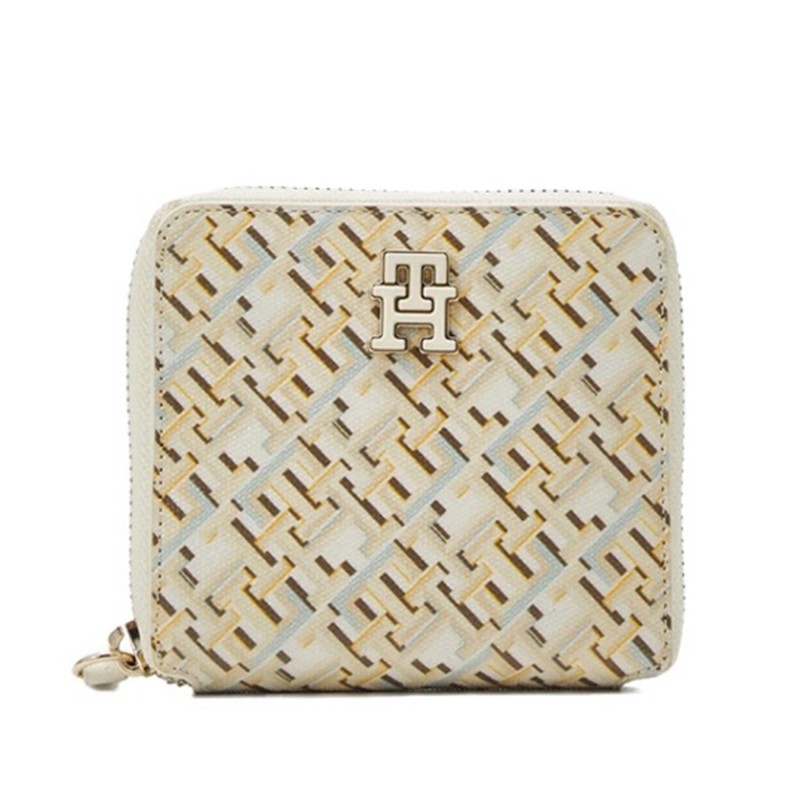 Tommy Hilfiger Monoplay Medium Zip Around Wallet-Neutral Tommy Hilfiger Monoplay Medium Zip Around Wallet-Neutral