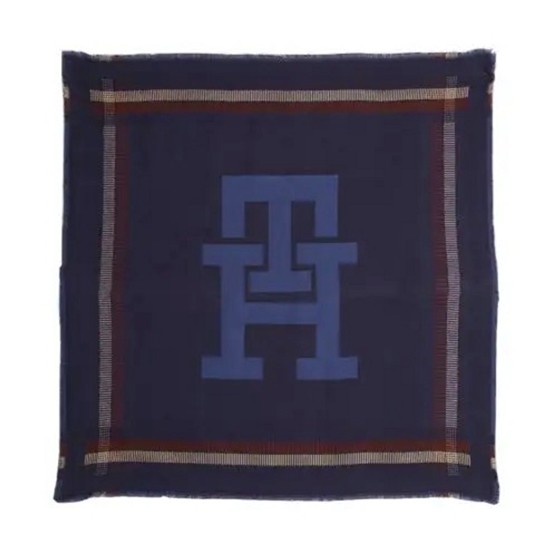 Tommy Hilfiger Varsity Ski Square Scarf-Corp Mix