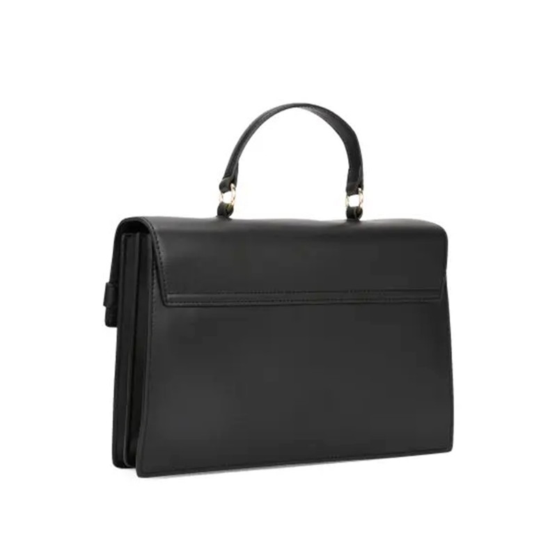 Tommy Hilfiger Satchel Bag Flap TH Heritage-Black Tommy Hilfiger Satchel Bag Flap TH Heritage-Black