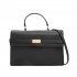 Tommy Hilfiger Satchel Bag Flap TH Heritage-Black