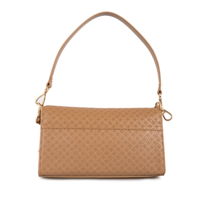 Tommy Hilfiger Shoulder Bag TH Eternity Mono-Beige Tommy Hilfiger Shoulder Bag TH Eternity Mono-Beige