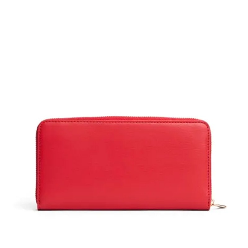 Tommy Hilfiger Wallet TH Monogram Zip Around-Primary Red