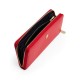 Tommy Hilfiger Wallet TH Monogram Zip Around-Primary Red