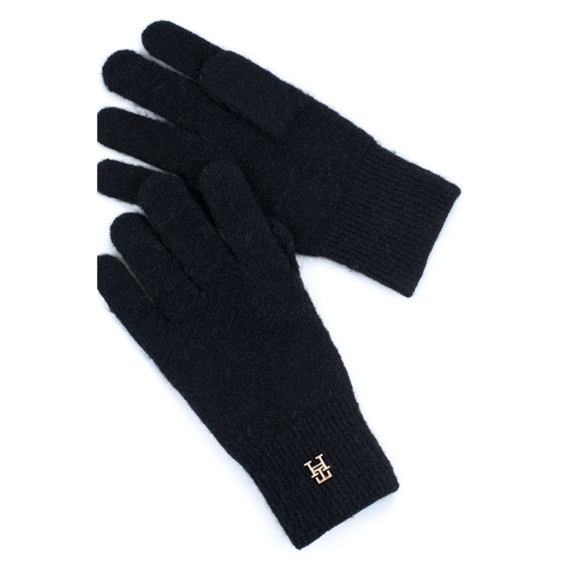 Tommy Hilfiger Gloves TH Elevated Chic Knit-Black