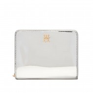 Tommy Hilfiger Wallet With Flap Met-Silver