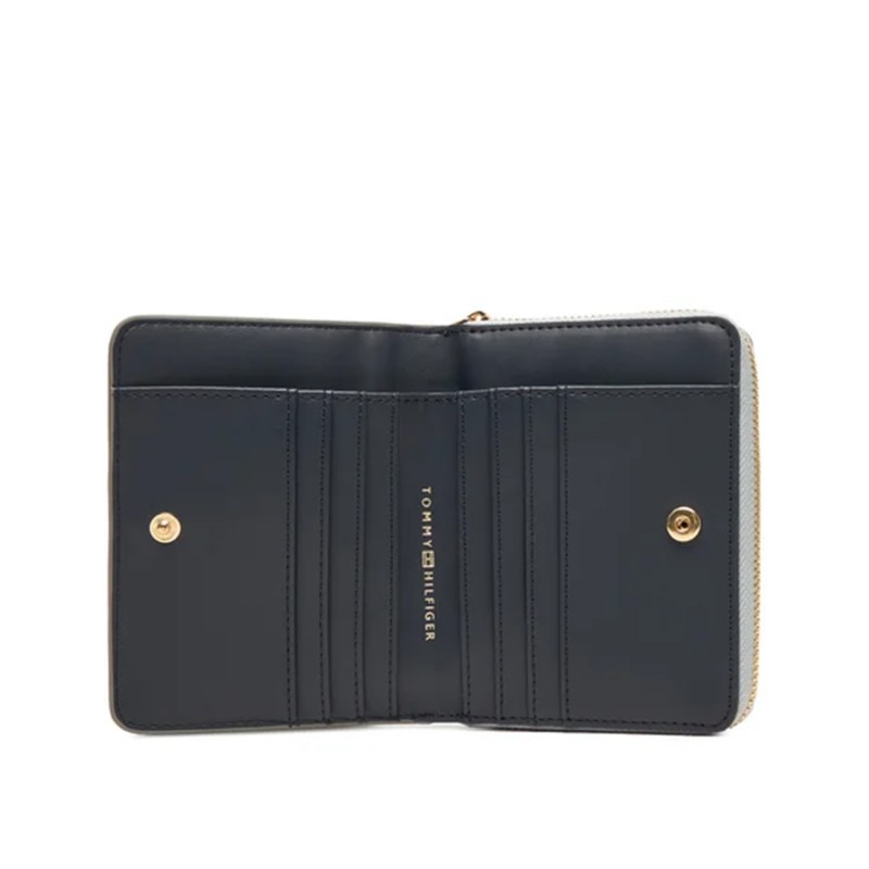 Tommy Hilfiger Wallet With Flap Met-Silver Tommy Hilfiger Wallet With Flap Met-Silver