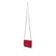 Tommy Hilfiger Wallet Chain TH Icon Card Holder-Primary Red